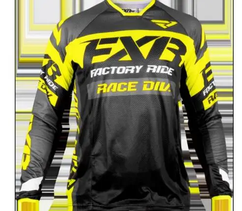 nuevas camisetas de moto cicleta moto XC moto cicleta GP bicicleta de montaina para FXR Jersey de moto cross XC BDH MTB ca - Цвет: Золотой