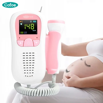 

Cofoe Doppler Fetal Baby Heartbeat Detector Baby Care Household for Pregnant Fetal doppler Meter No Radiation Stethoscope