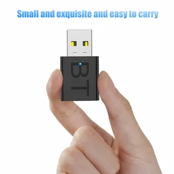 

2 in 1 Bluetooth 5.0 Audio Receiver Transmitter Mini Bluetooth AUX USB 3.5mm Jack For TV PC Car Kit Wireless Adapter
