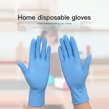 

100Pcs Disposable Gloves PVC Rubber Gloves Powder Free Clean Hand Protection Touch Screen Durable kitchen Food Grade Glovse