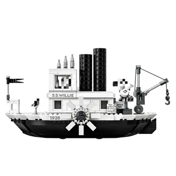 

751pcs Steamboat Willie Set Model 16062 21317 Building Block Bricks Compatible Toy for Children Christmas Gifts