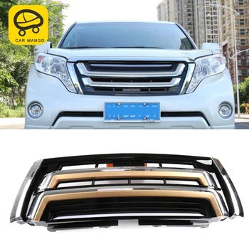 

CarManGo for Toyota Land Cruiser Prado 2018 2019 Car Front Middle Net Grills Grille Assembly Frame Cover Trim Exterior Parts