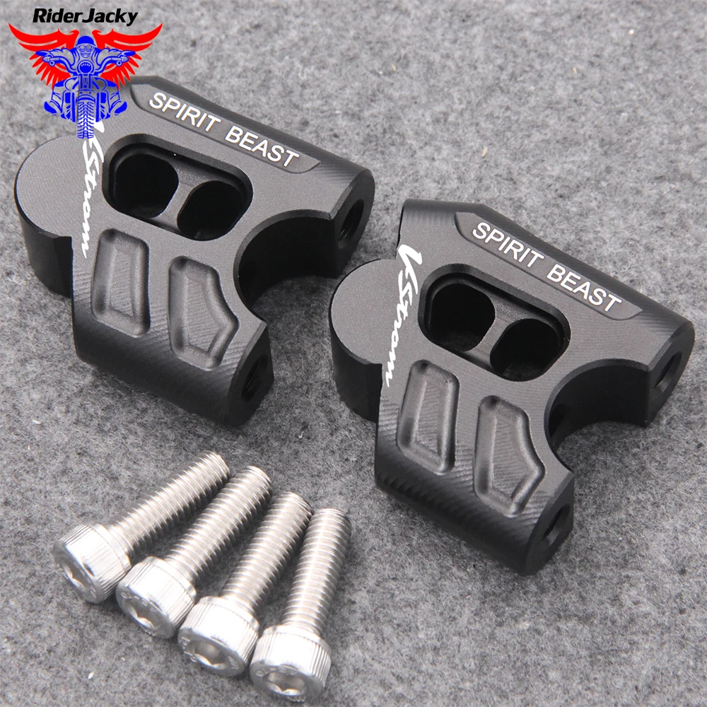 

For Suzuki DL 1000 V-STROM 2002-2016 2015 VSTROM 22mm 7/8" Motorcycle Fat Bar Riser Mount Handlebar Risers(40mm UP,18mm Back)