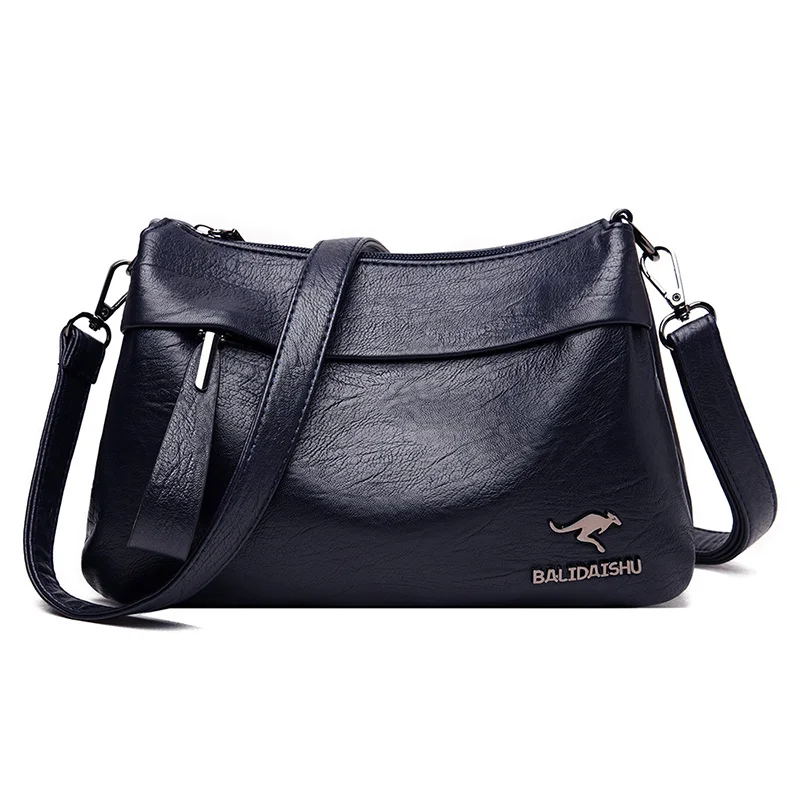 Fashion Women PU Leather Shoulder Bags Messenger Bag Crossbody Bag Handbags Tote Travel Shopper Travel Bags Purse