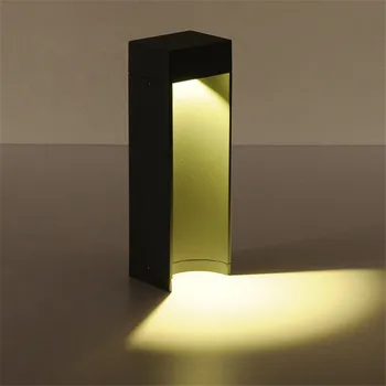 

10W LED Lawn Lamp Outdoor Waterproof Aluminum Bollard Landscape Light For Villa Garden Park Home Street Lantern AC90-260V