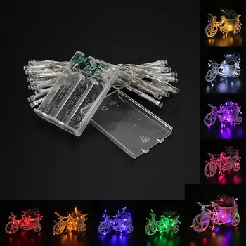 

5m 40LED Bulb 3AA Battery Operated Fairy String Light For Wedding Party