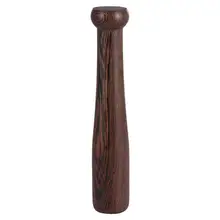1 Pc in Legno Massello Aglio Pounder Erba Pestello di Spezie Schiacciatore di Legno Purè di Aglio Schiacciatore Attrezzo Della Cucina per La Casa Ristorante