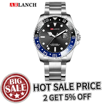 

ARLANCH Men's Watch Sports Watches Water Resistant Electronic LED Smart Bluetooth Watch Men Digital Analog Wristwatches Clock