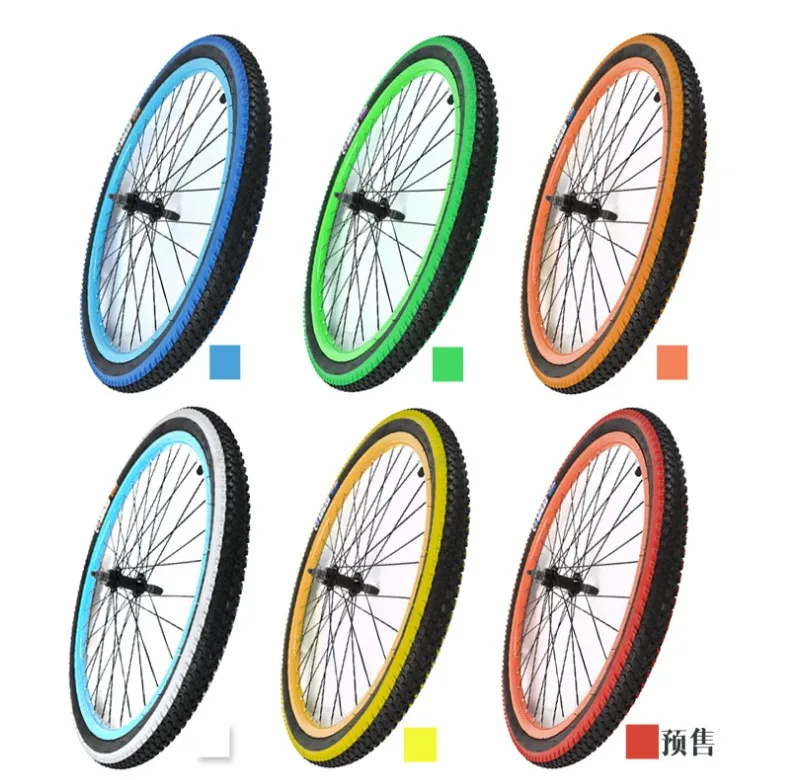 Цвет 26 дюймов 26*1,95 шины 26x2,125 универсальные шины для горного велосипеда внутренняя труба 26X1,95 шины для велосипеда