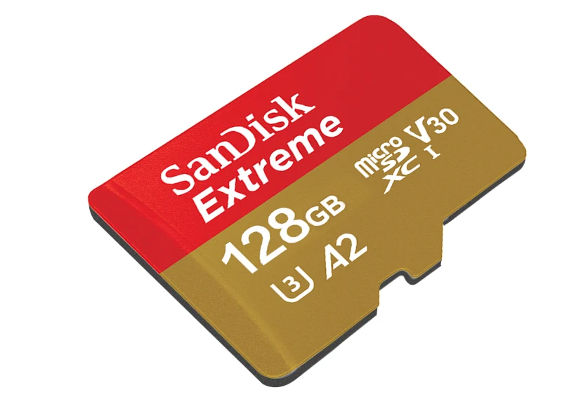 SanDisk Extreme Micro SD Card 256GB 128GB 64GB A2 Memory Card 32GB A1 U3 V30 Original TF Card for Camera Drone Flash Card