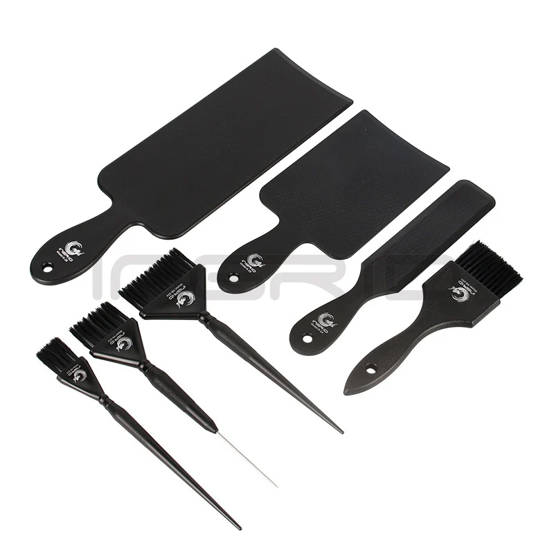 30x20mm 12v 110v 220v mch high temperature ceramic heater square alumina electric heating board plate band htcc metal hair dry 7pcs/set Hair Dye Kit Hair Coloring Brush Board Set Balayage Brush Styling Brush for Salon Dyeing Barber Accessaries