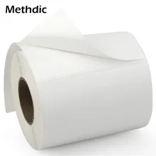 

Methdic 250 labels/roll Blank Address 4x6 Thermal Zebra Label shipping label for shipping