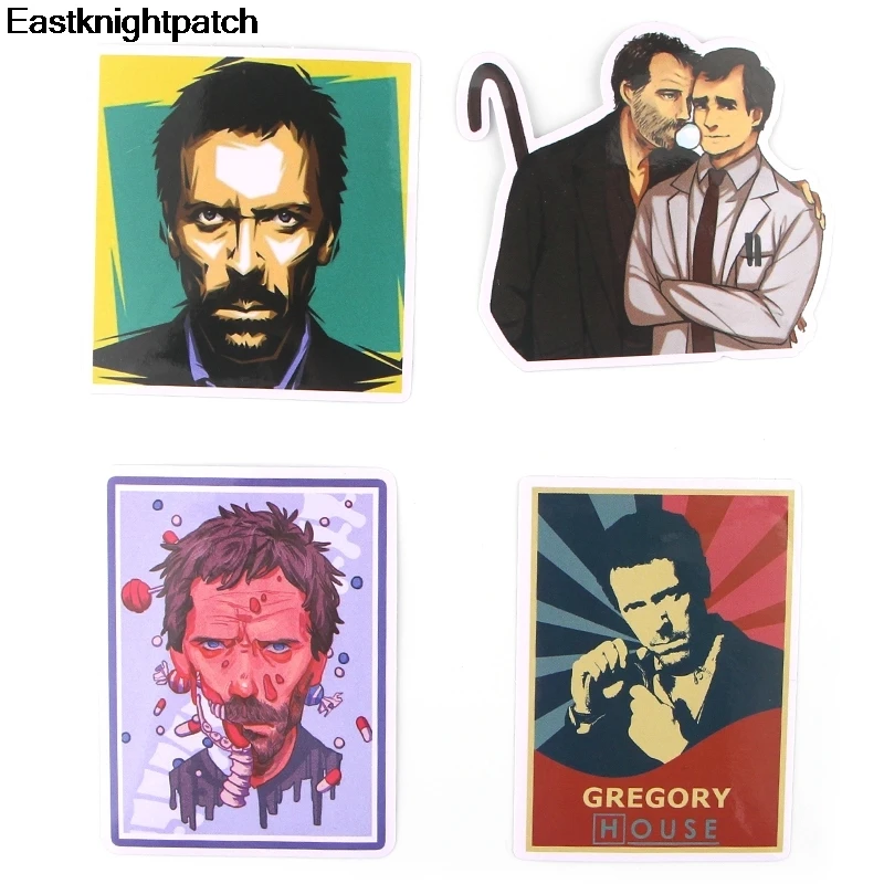 10 компл./лот 17 шт. дом M.D Стикеры пакет для DIY альбом для скрапбукинга Чемодан скейтборд телефон ноутбук Водонепроницаемый украшения E1071