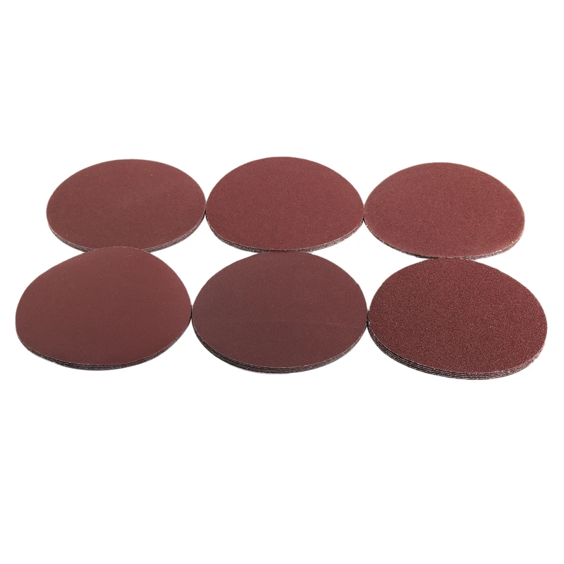 

30pcs/set 5inch 125mm Round sandpaper Disk Sand Sheets Grit 80/100/120/180/240/320 Hook and Loop Sanding Disc for Sander Grits