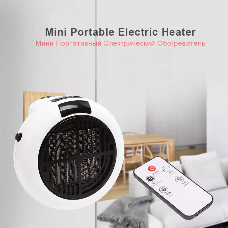 

Mini Portable Electric Heater 900w 220v Desktop Heating Warm Air Fan Home Office Wall Handy Air Heater Bathroom Radiator Warmer