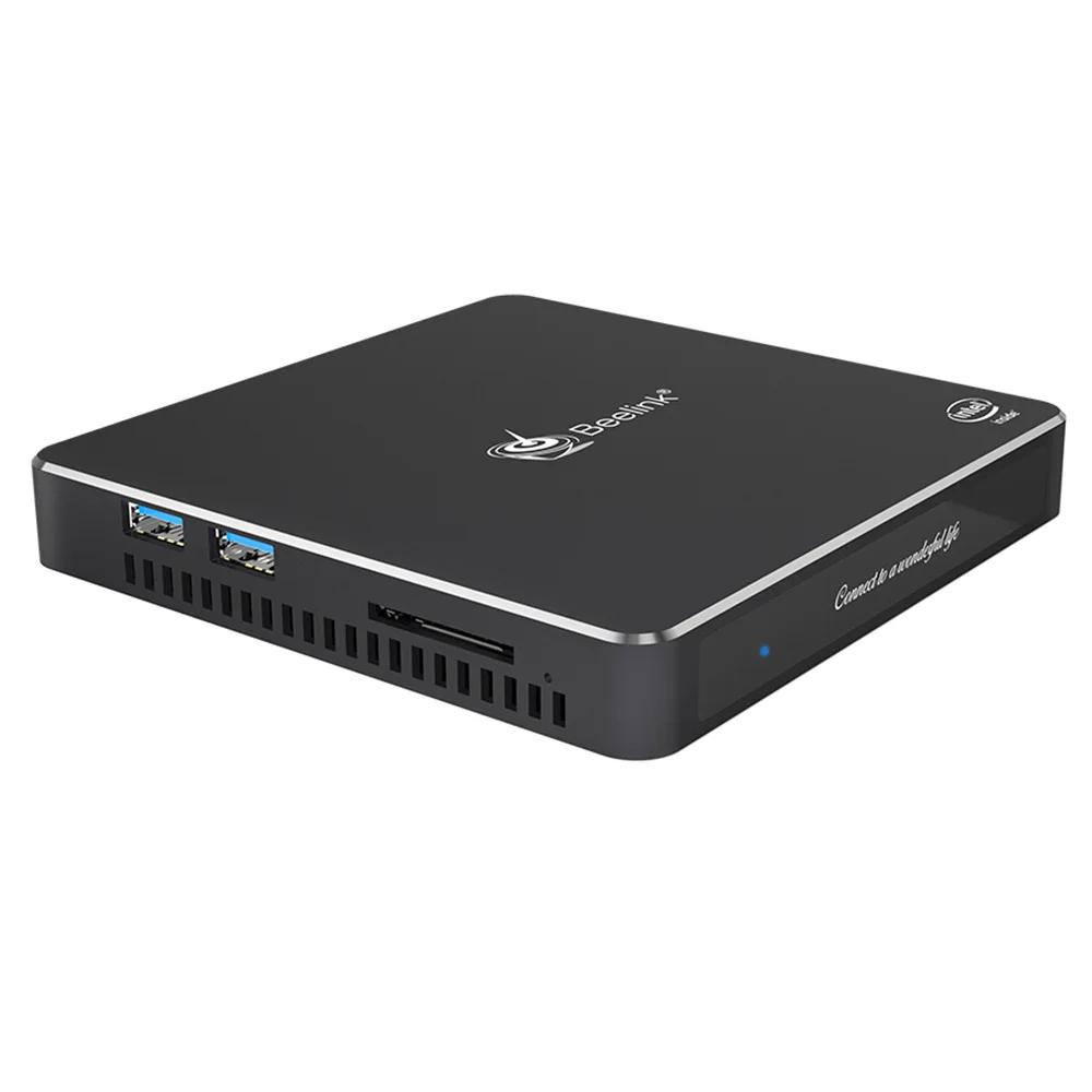 Мини ПК Beelink Gemini T45 в Apollo Lake Pentium J4205 8 Гб 256 ГБ HD graphics 505 2 4 ГГц 5 ггц WiFi 1000 Мбит/с USB3.0 BT