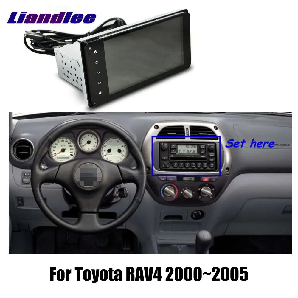Автомобильный GPS DVD плеер для Toyota RAV4 2000 2005 Android автомобильное радио стерео