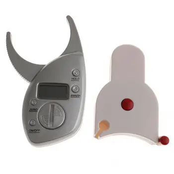 

Digital Fat/Muscle Tester-Digital Body Fat Caliper& Body Tape Measure