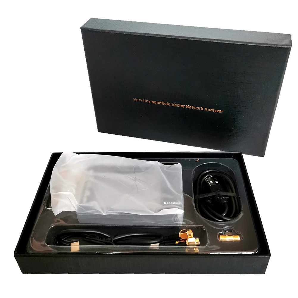 

NanoVNA-H Vector Network Analyzer Digital Touching Screen Shortwave MF HF VHF UHF Antenna Analyzer 50KHz-900MHz Standing Wave