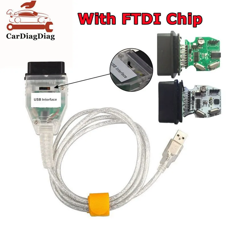 

OBD2 Diagnostic Tool For BMW INPA K DCAN K+CAN FTDI Chip USB Diagnostic Interface Compatible For BMW Series Free Shipping