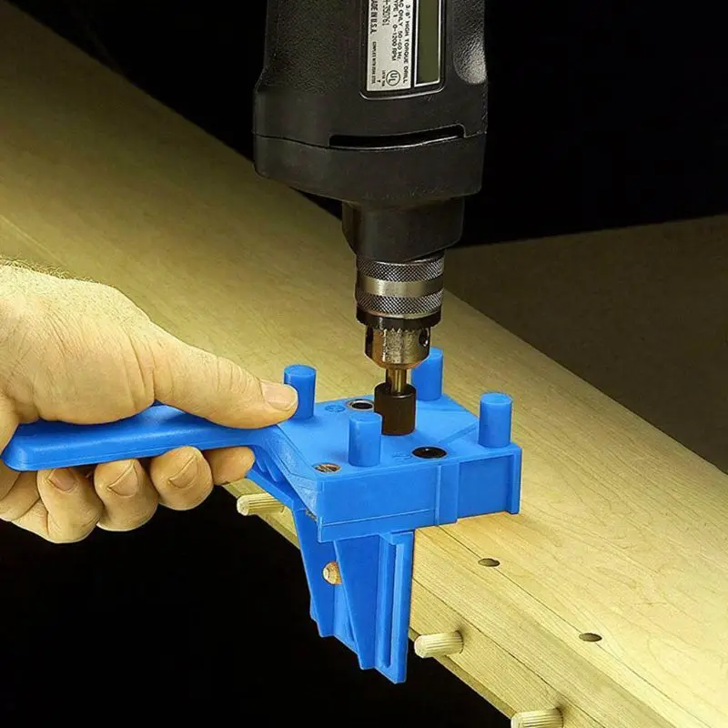 41pcs/set Handheld Woodworking Dowel Jig Guide For 6 8 10mm Drill Bits | Обустройство дома