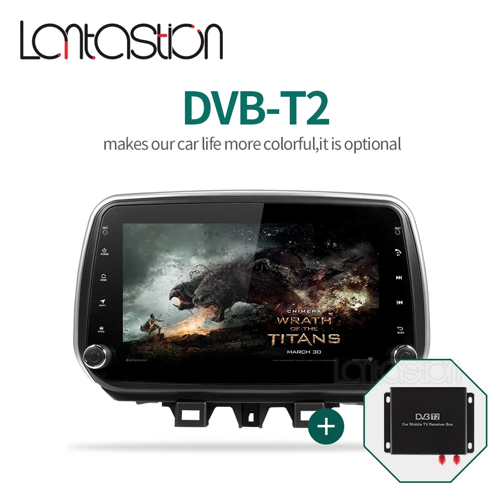 Perfect Android 9.0 car dvd gps player for hyundai Tucson ix35 2018 car dvd gps navigation raido video  player 1 din car stereo 4