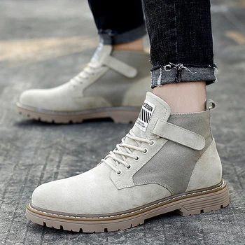 

sneaker casual wear ocio mens boots sports leather Sneaker Casual leisure footwear black outdoor top man mens breathable men