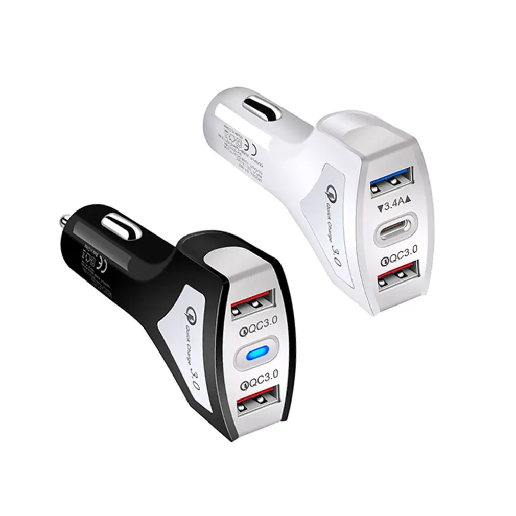 Pd Быстрая зарядка 3 0 Dual Usb Автомобильное зарядное устройство автомобильный