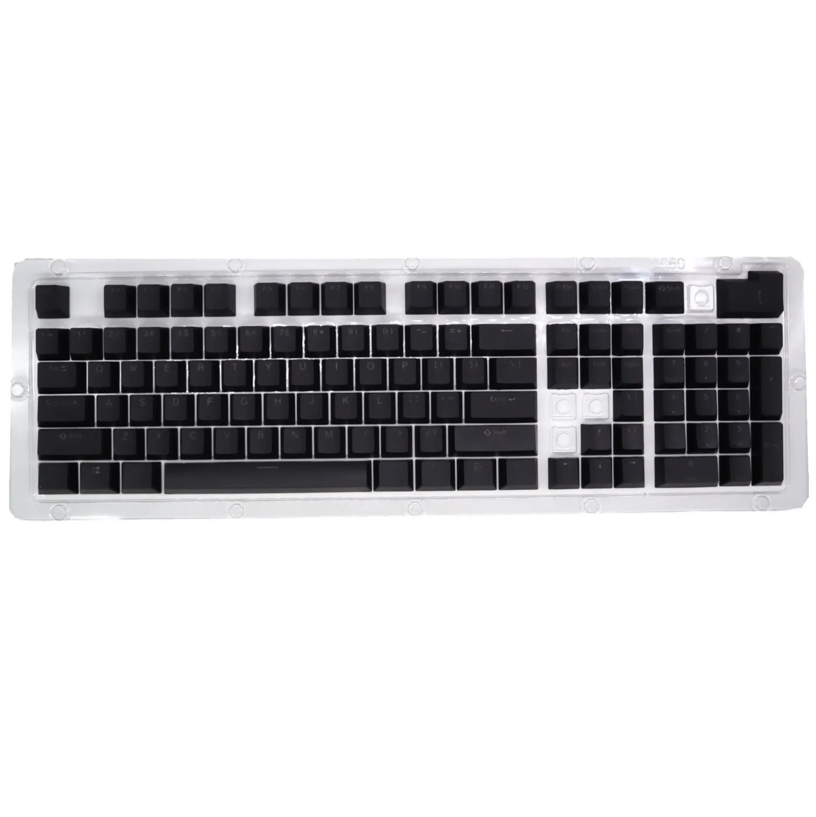 korean computer keyboard PBT 104 Keys Keycaps OME Height Keycap Set Color Replacement Solid color Keyboard Switch Keycaps Backlit Key Caps In STOCK pc keyboard Keyboards