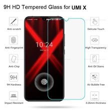Закаленное стекло для UMIDIGI X 6,35 дюймов глобальная версия протектор экрана Взрывозащищенная защитная пленка для Umidigi X стеклянная крышка
