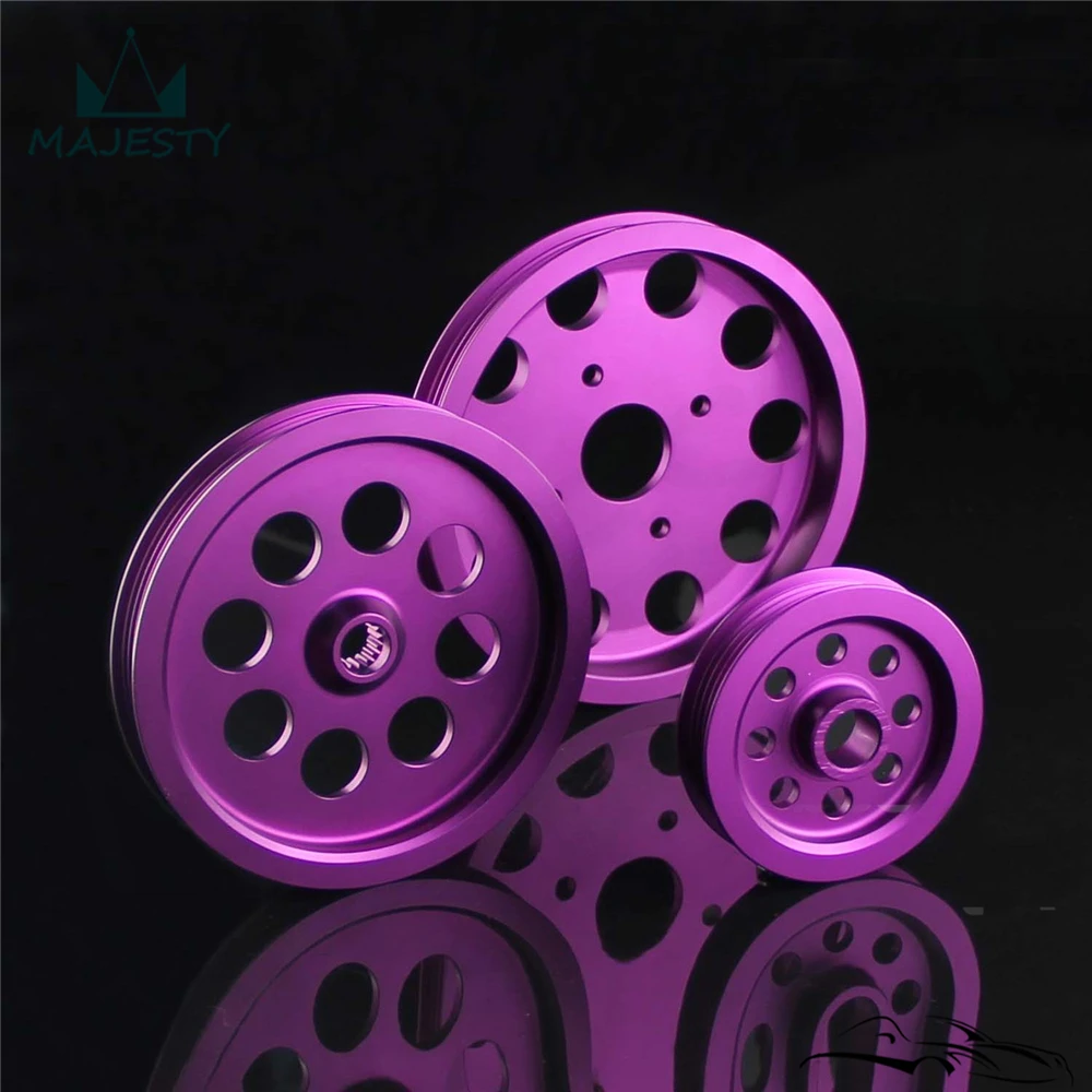 Легкий шкив рукоятки для N ** issan skyline GTR RB20 RB25 RB26 шкив|crank pulley|pulley crank |