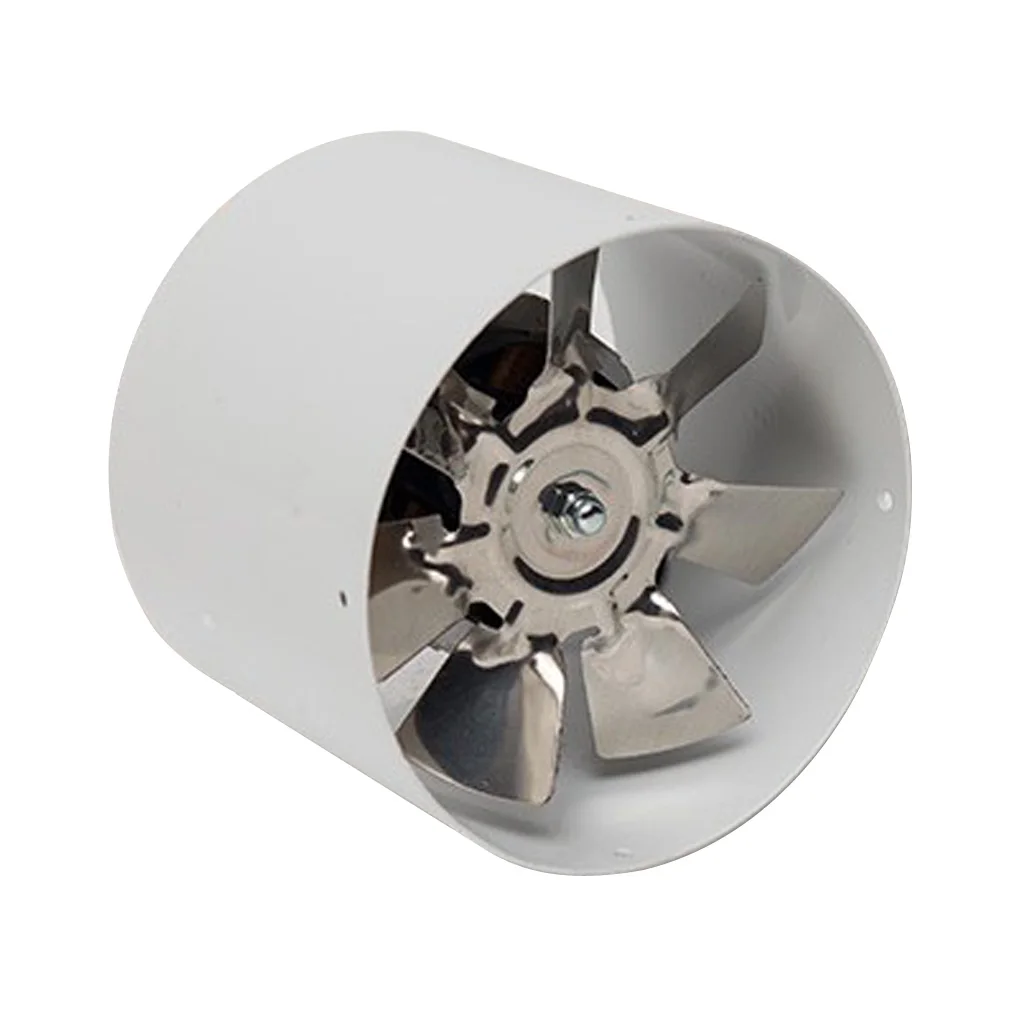 4 inch Inline Duct Fan, Metal Duct Booster Fan Low Noise Inline Duct Vent Blower Great For Grow Tent HVAC Exhaust and Intake
