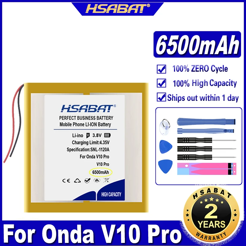 Аккумулятор HSABAT V10 Pro / V18 6500 мАч для батарей Onda | Мобильные телефоны и аксессуары