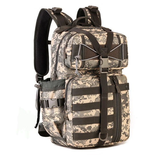 color3 SKISP 30L Открытый тактический рюкзак армейский веер атака нейлоновый камуфляжный рюкзак дорожная альпинистская сумка для верховой езды - Цвет: color3