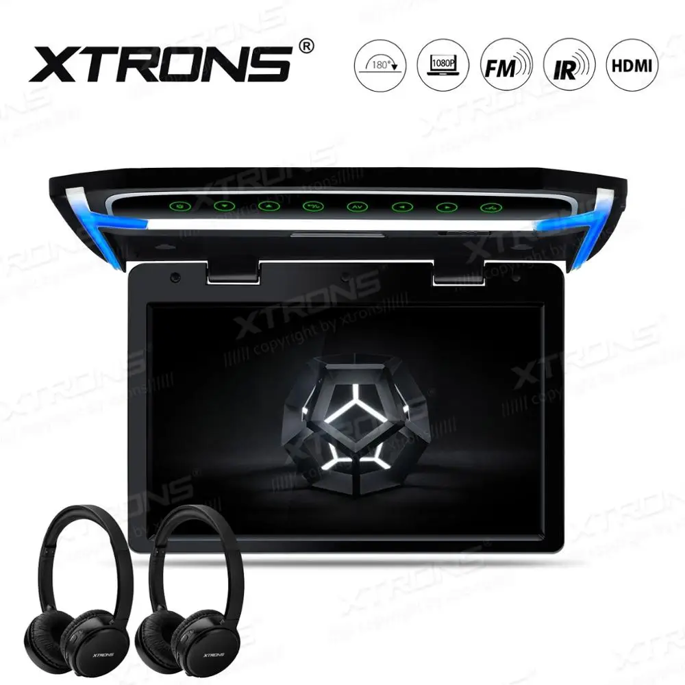 10 2 &quotоткидной автомобильный монитор крыши автомобиля на крыше с настоящей