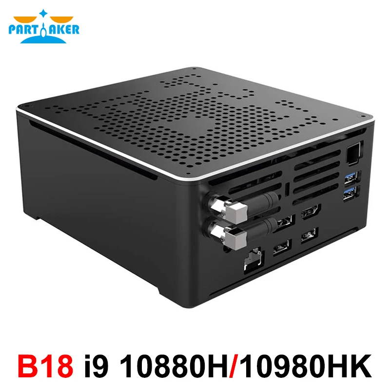 Mini PC Gaming Intel I9 Graphics Silence 10880H HDMI PCIE DP I9 10980hk Newest 2--Ddr4