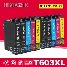 Hinicole 603 XL совместимый для Epson 603XL E603 T603 для XP-2100 XP-3100 WF-2810 XP-3105 XP-4100 XP-4105 WF-2830 XP-2105 принтер Hinicole 603 XL совместимый для Epson 603XL E603 T603 для XP-2100 XP-3100 WF-2810 XP-3105 XP-4100 XP-4105 WF-2830 XP-2105 принтер