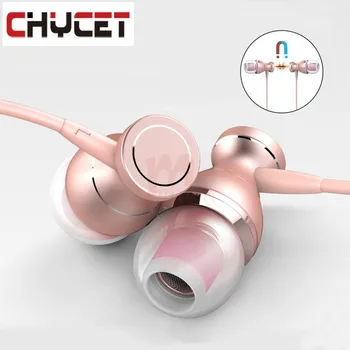 

Metal Magnetic Earphone Sport Running In-Ear Earphones HandsFree Earbuds Headphones with Mic Stereo Headset