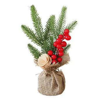 

Fashion Artificial Home Office Family Desktop window mini Christmas tree decoration Party festival scene Arrangement