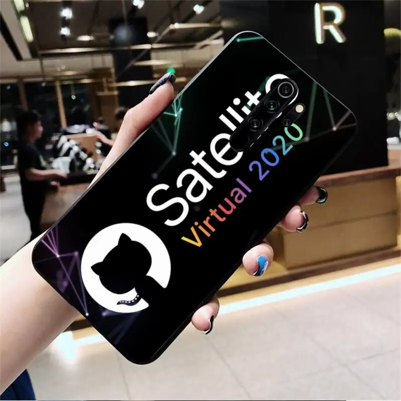 xiaomi leather case cover Social Github Programming Cat Soft Phone Case Cover for Redmi Note 9 8 8T 8A 7 6 6A Go Pro Max Redmi 9 K20 xiaomi leather case glass Cases For Xiaomi