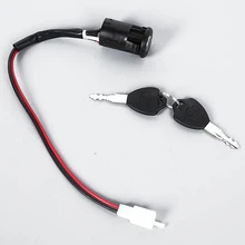 

Ignition Switch Lock And Key Set Two Positions For Electric Scooter Tricycle Cycling Accessories Supplies Big Deal Wholesale