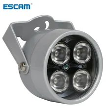 ИК подсветильник ка для камеры видеонаблюдения 4 светодиосветодиодный