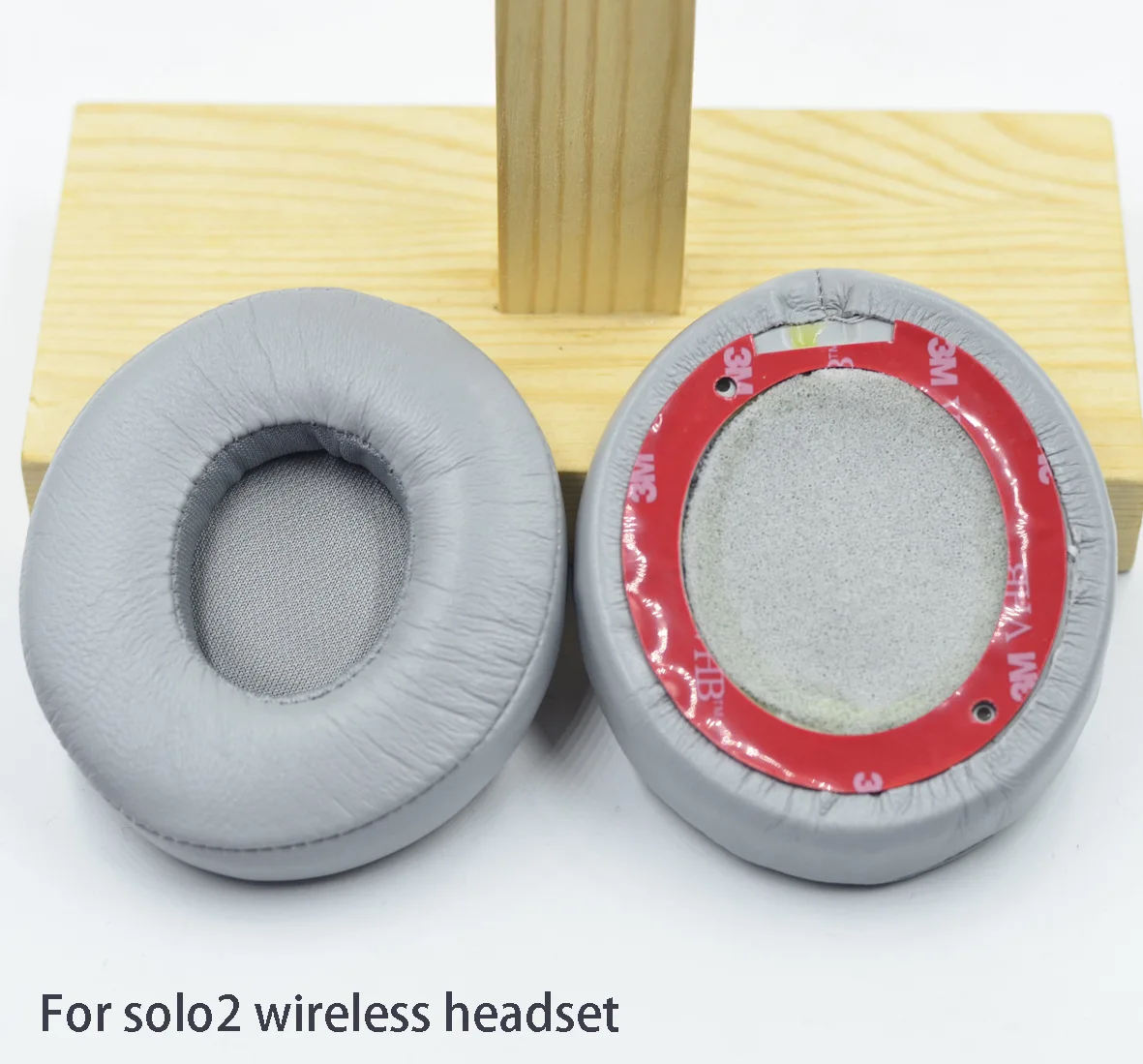 Replacement Soft Foam Ear Pads Cushions Sheepskin Leather For Beats for Solo 2 0 Solo2 solo3 Wireless Headphones Earpads
