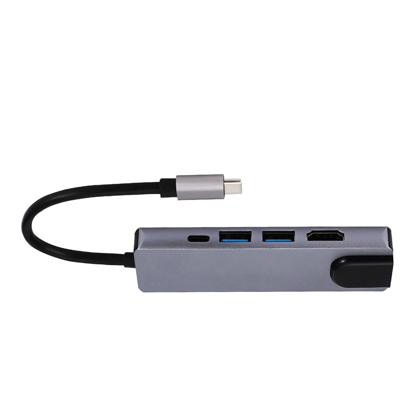 USB C док-станция для ноутбука USB 3,0 HDMI RJ45 Gigabit PD Fealushon для MacBook samsung Galaxy S9/S8/S8+ type C usb-хаб