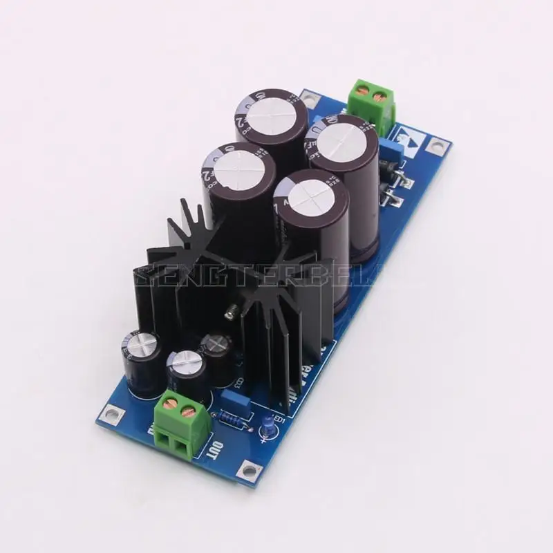 Assembled LT1084 High-power Linear Adjustable Regulated DC Power Supply Board HIFI Linear PSU Finished Board series regulated power supply board based on mark levinson circuit dc 15v to 32v