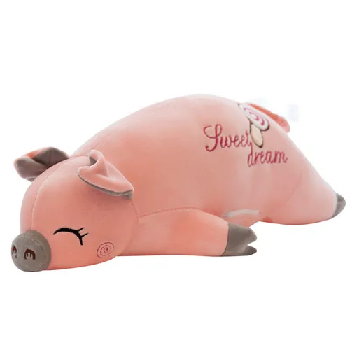 Fancytrader 47'' Kawaii Giant Plush Piggy Pillow Cute Stuffed Fat Pig Toy Doll Sleeping Pillow for Kids Girls Gift 120cm (8)
