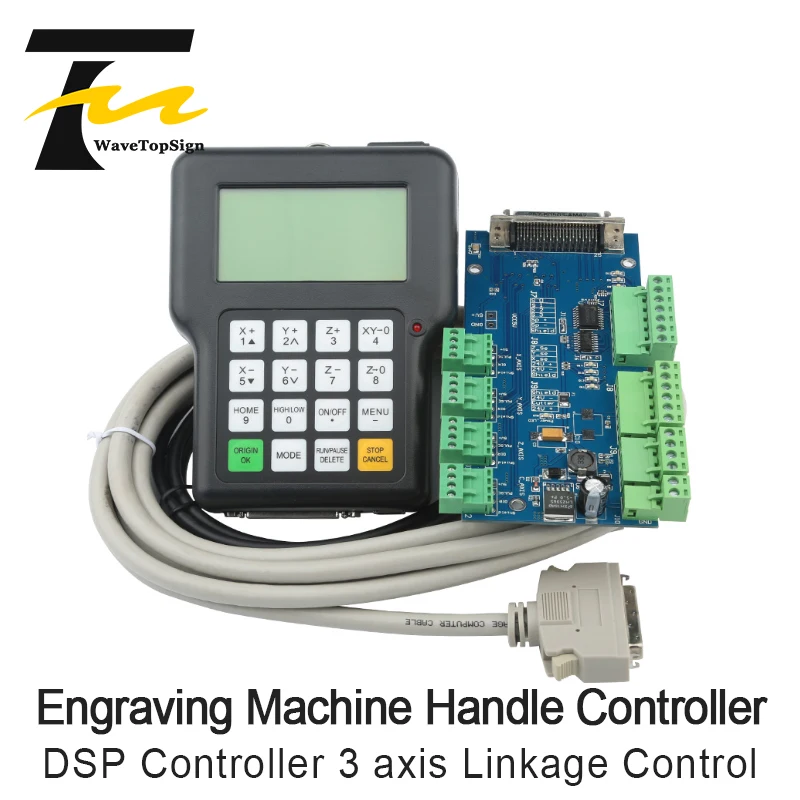Контроллер RZNC 0501 DSP 3 оси система для ЧПУ маршрутизатора DSP0501 HKNC 0501HDDC ручка