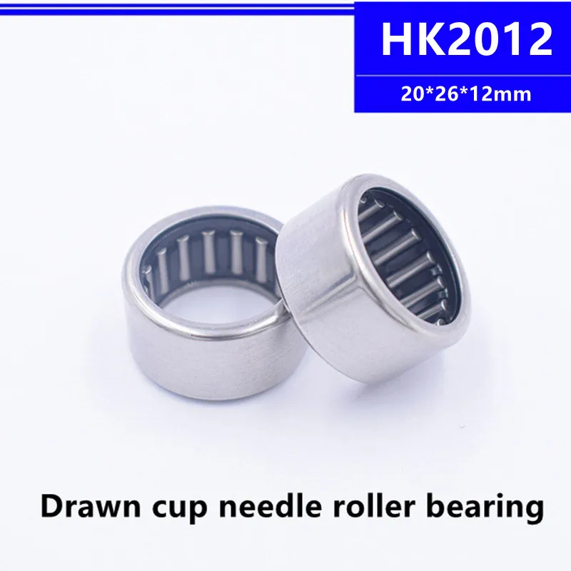 50pcs high quality HK2012 20x26x12 mm Needle Roller Bearing 20*26*12mm HK12