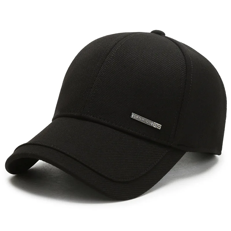 

Hat Men's Autumn And Winter Simple Fashion Men's Baseball Cap Middle-aged And Elderly Leisure Outdoor Sunshade Trucker Hats