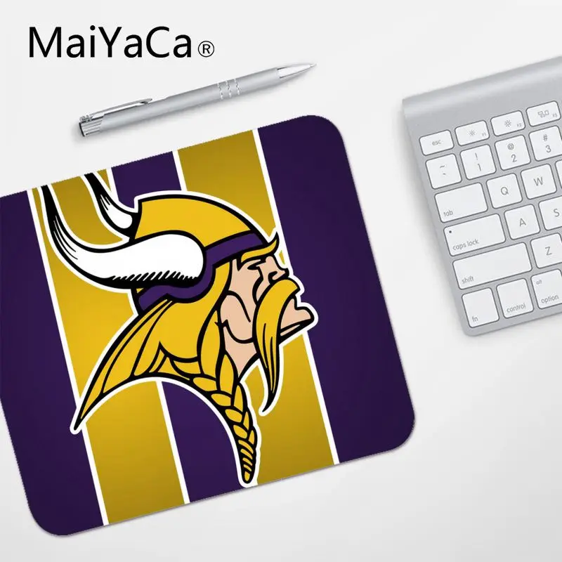 No Lock Edge25x29cm MaiYaCa высокое качество Миннесота и Викинги заказной Ноутбук игровой коврик для мыши Гладкий блокнот для письма настольные компьютеры мат игровой коврик для мыши - Цвет: No Lock Edge25x29cm